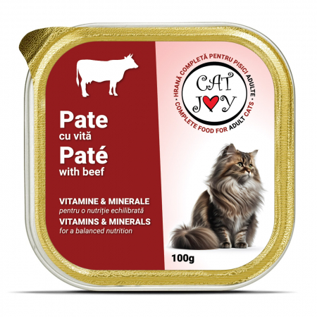 Pisică Adult - CAT JOY PATE VITA 100G
