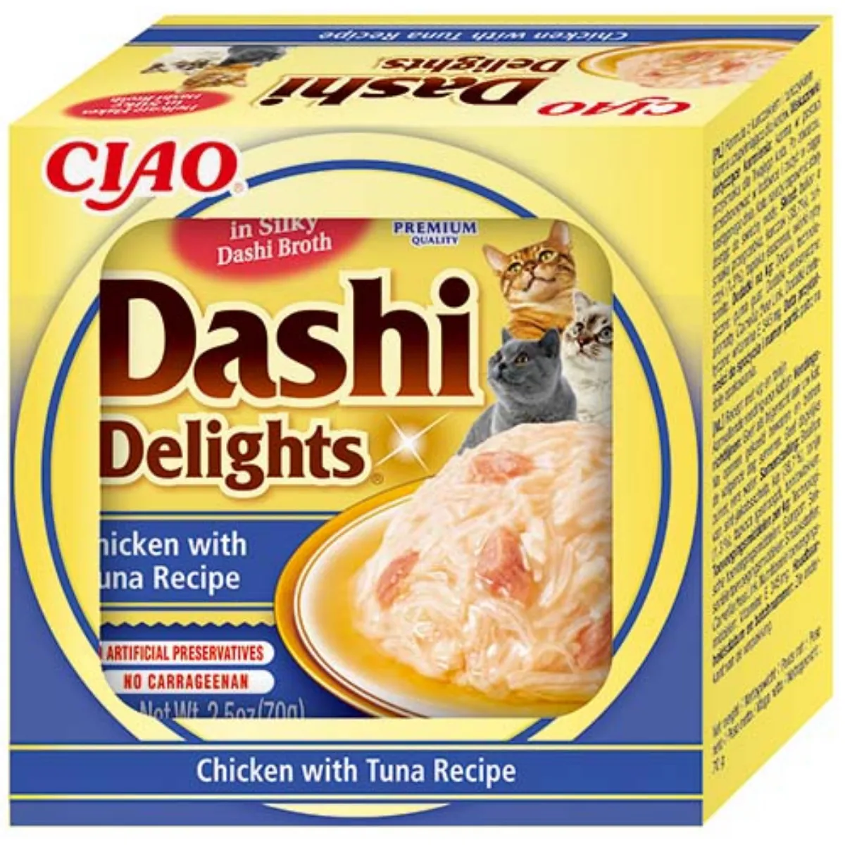 CHURU Dashi Delights, Hrană Umedă Pisică Adult, Pui și Ton, 70g [1]
