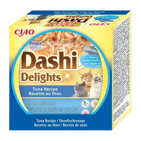 Hrană Umedă Pisică Adult, CIAO Dashi Delights, Ton, 70g [1]