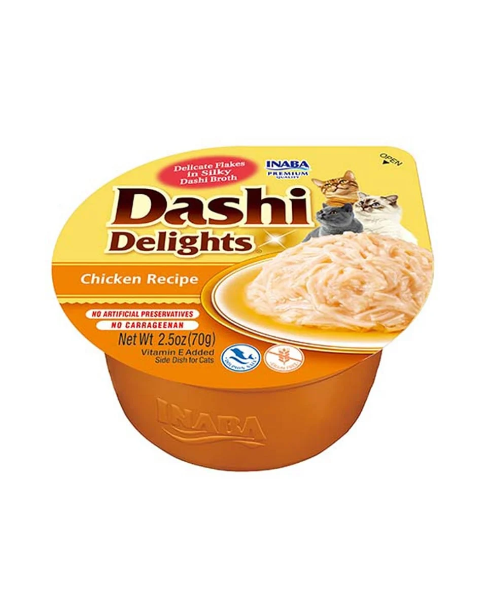 Pisică Adult - CHURU Dashi Delights, Hrană Umedă Pisică Adult, Pui, 70g