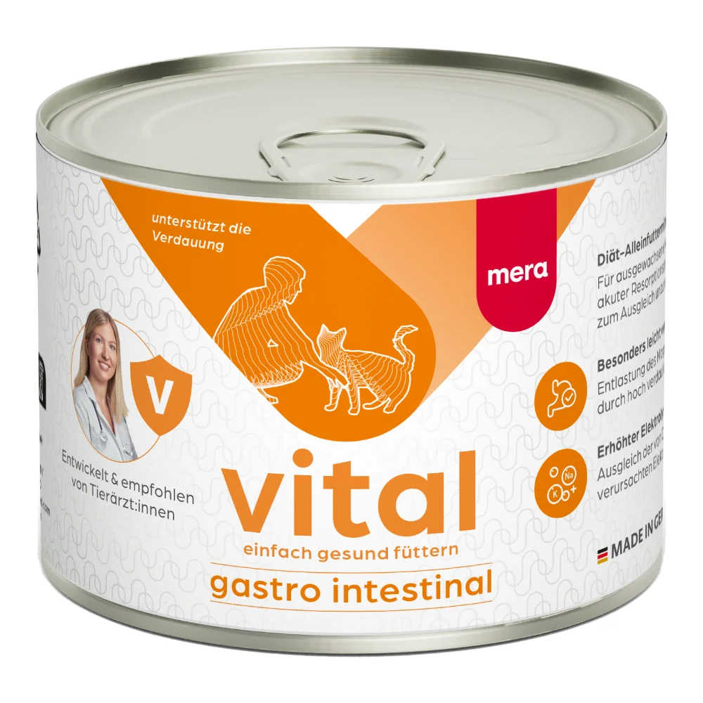 Umedă - Dieta Veterinara Pisici MERA VITAL Gastro Intestinal 200g