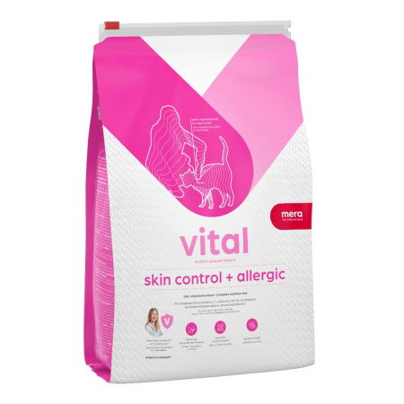 Uscată - Dieta Veterinara Pisici MERA VITAL Skin Control 3kg