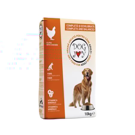 Câine Adult - Hrană Uscată Câine Adult, DOG JOY, Pui, 10kg
