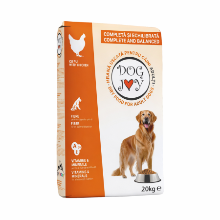 Câini - Hrană Uscată Câine Adult, DOG JOY, Pui, 20kg