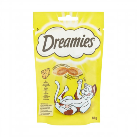 Recompense Pisici DREAMIES Branza 60g [1]