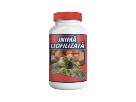 Hrană Broaște Țestoase - EXO Inima Liofilizata 120 ml