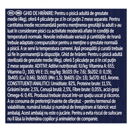 Felix Fantastic Hrana Umeda Pisica Adult Vita Si Pui In Aspic 4x85g [2]
