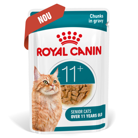 Pisici - Hrană Umedă Pisici Senioare, Royal Canin Ageing 11+, în Sos, 12x85g