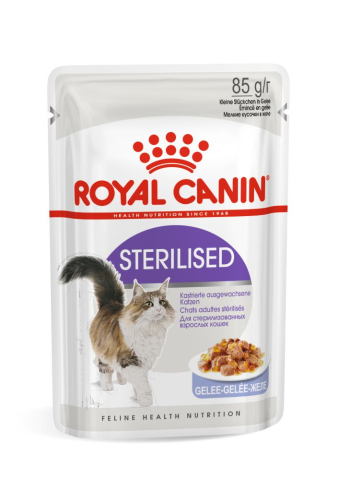 Pisici - Hrană Umedă Pisică Adult, ROYAL CANIN Sterilised, (în aspic), 12x85g