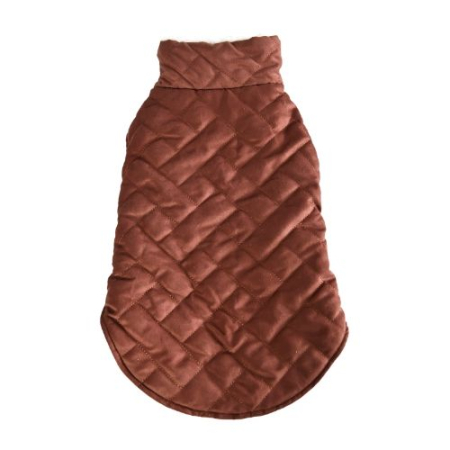 Câini - 4DOG DELUXE Haină pentru Câine, Bricks Maro, 40 cm