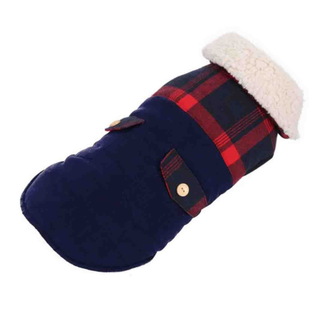 Câini - Haină pentru Câine, 4DOG DELUXE, Lumberjack, 45cm