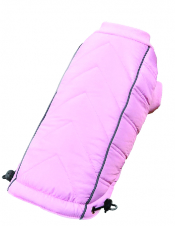 Câini - 4DOG Haină pentru Câine, Replay Roz, 35 cm