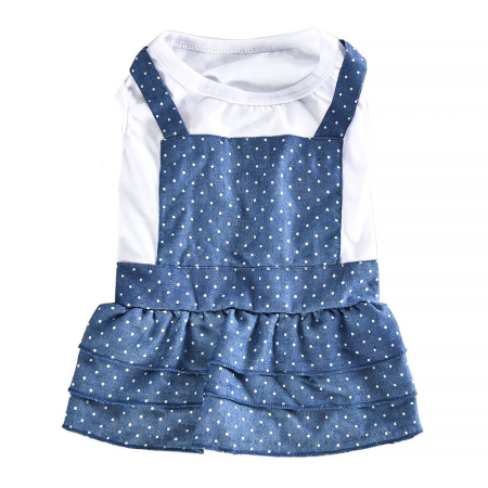 Câini - 4DOG DELUXE Haină pentru Câine, Summer Rochie Elegance, 30 cm