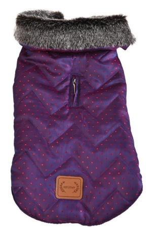 Câini - Haină pentru Câine, 4DOG DELUXE, Silk, 45 cm