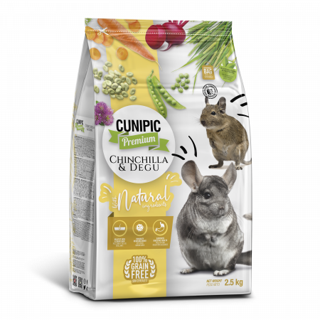Rozătoare - CUNIPIC, hrană Chinchilla/Degu, 700g