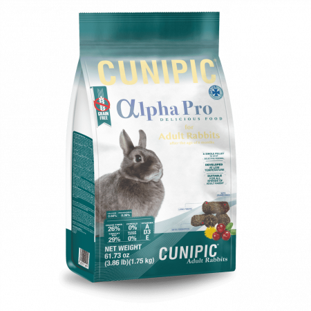 Rozătoare - Hrana Iepure CUNIPIC Alpha Pro Adult 500g