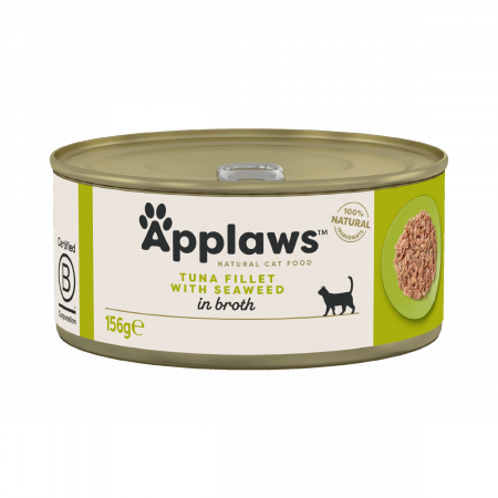 Pisici - Applaws File de Ton si Alge Marine, Hrana Umeda Caine 156g