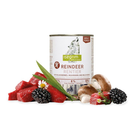 Câini - Hrana Umeda Caini ISEGRIM Adult Ren 400g