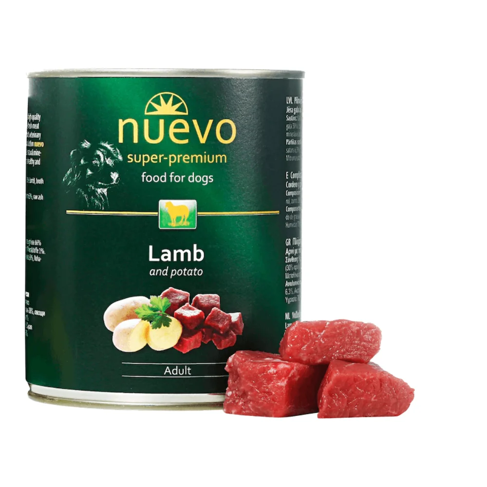 Câini - Hrana Umeda Caini NUEVO Adult Miel 800g