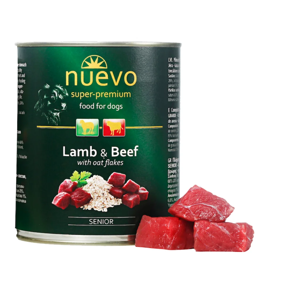Câini - Hrana Umeda Caini NUEVO Senior 800g