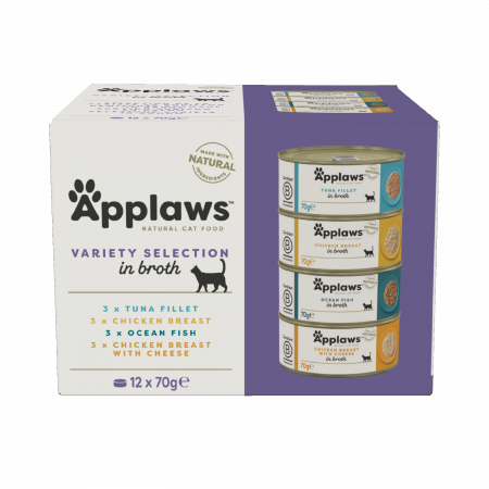 Pisică Adult - Applaws Multipack Conserve Supreme, Hrana Umeda Pisica 6x70g