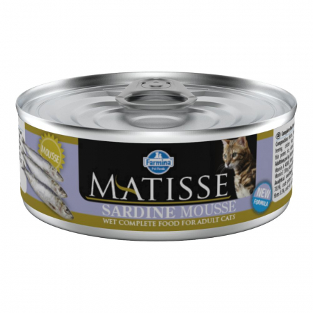 Pisici - Hrana Umeda Pisici MATISSE Mousse Sardine 85g