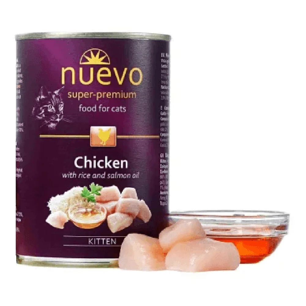 Pisică Junior - Hrana Umeda Pisici NUEVO Kitten 400g