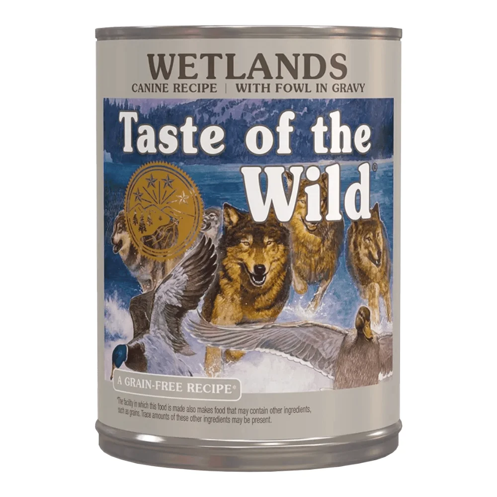 Câini - Hrana Umeda Caini TASTE OF THE WILD Wetlands 390g