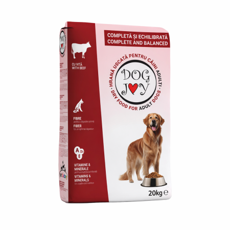 Câine Adult - Hrană Uscată Câine Adult, DOG JOY, Vită, 20kg
