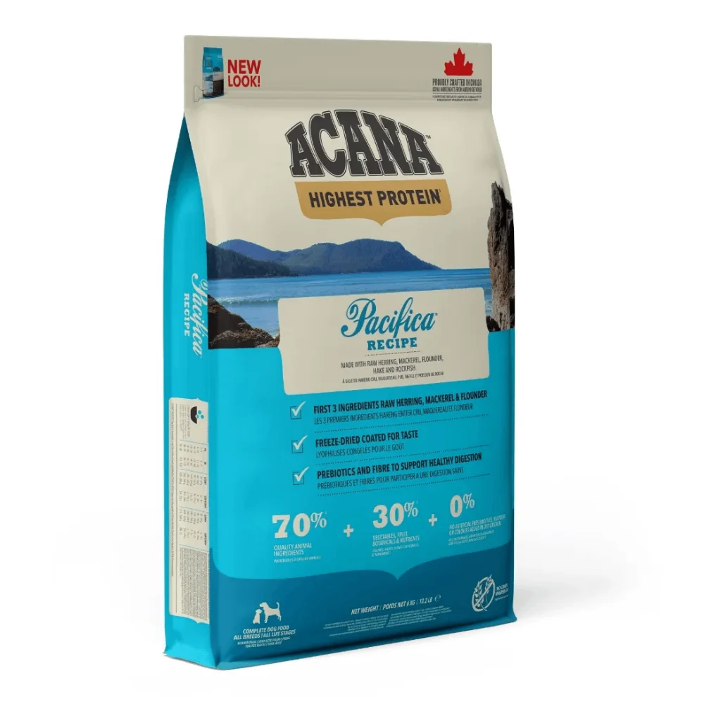 Câini - ACANA Pacifica, Hrană Uscată Câine Adult, 11,4kg