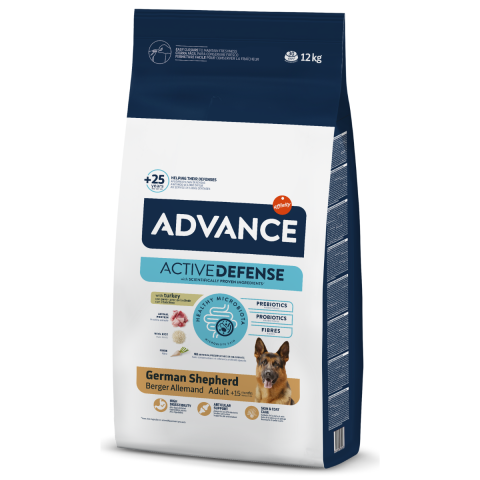Câine Adult - Hrana Uscata Caini ADVANCE German Shepherd 12kg
