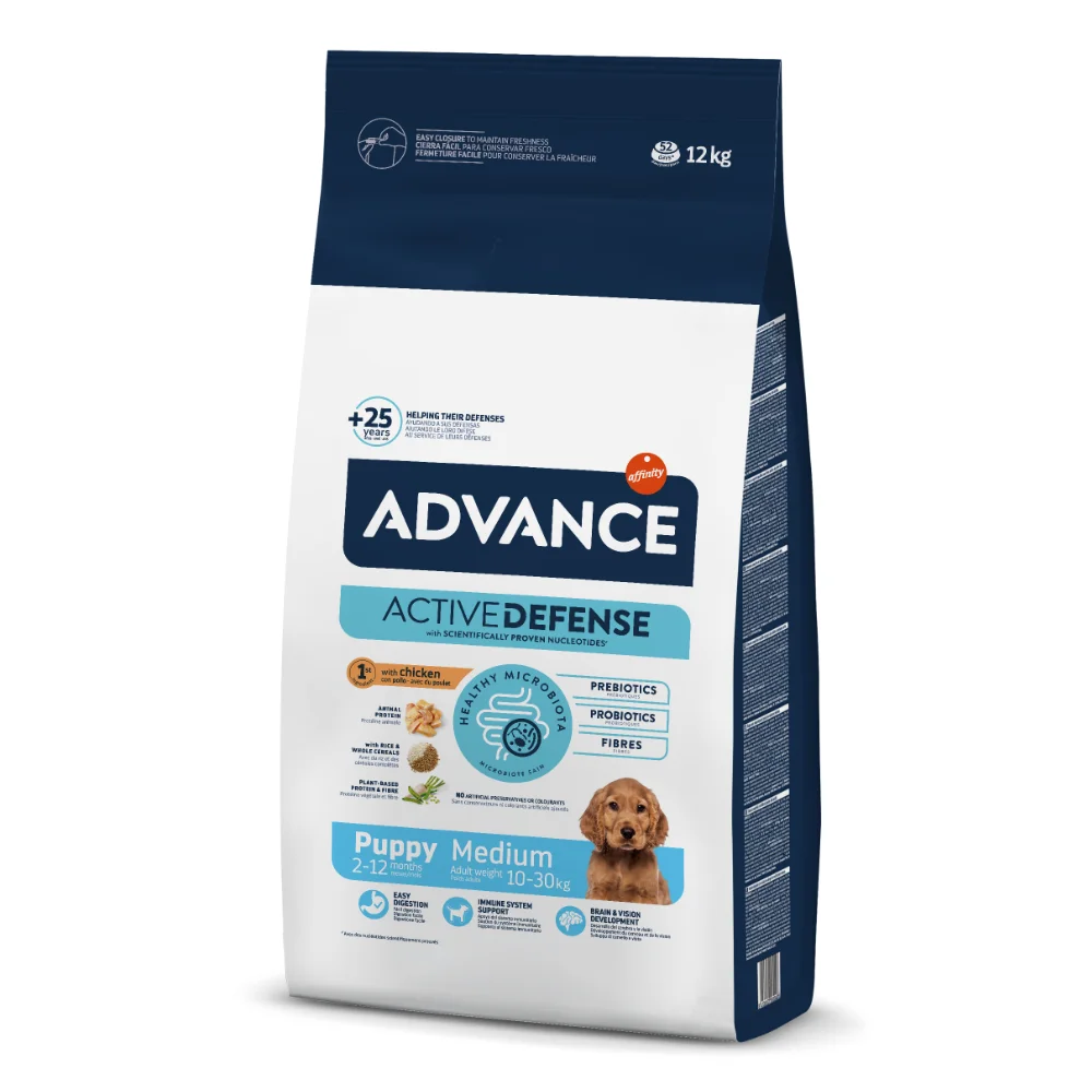 Hrana Uscata Caini ADVANCE Puppy Medium 12kg [0]