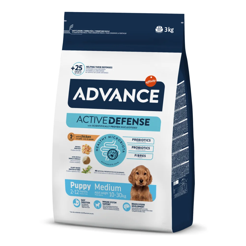 Hrana Uscata Caini ADVANCE Puppy Medium 3kg