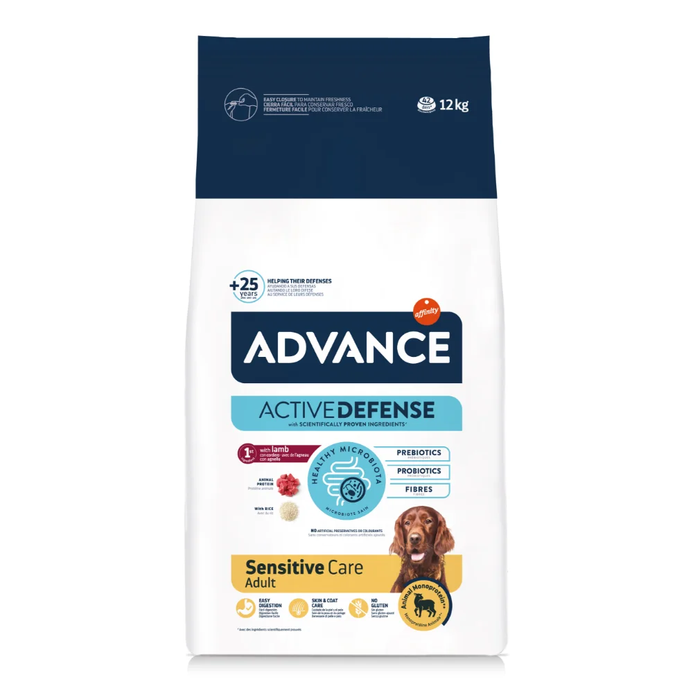 Hrana Uscata Caini ADVANCE Sensitive Adult Miel si Orez 3kg [2]