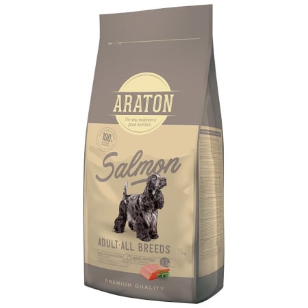 Câini - Hrana Uscata Caini ARATON Adult Somon 15kg