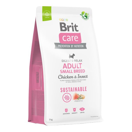 Hrana Uscata Caini BRIT CARE Sustainable Adult Small Breed 7kg – DELISTAT [1]