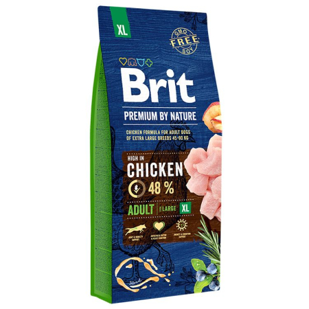 Câini - Hrana Uscata Caini BRIT Premium by Nature Giant Adult 15kg