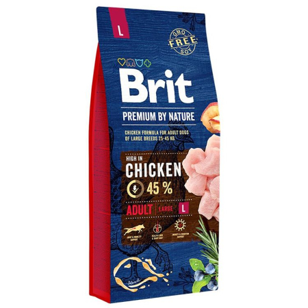 Câini - Hrana Uscata Caini BRIT Premium by Nature Maxi Adult 8kg