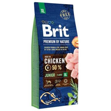 Câini - Hrana Uscata Caini BRIT Premium by Nature Giant Junior 15kg