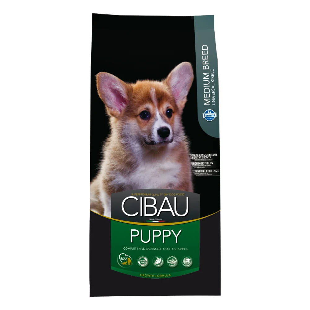 Câine Junior - Hrana Uscata Caini CIBAU Medium Puppy 12kg