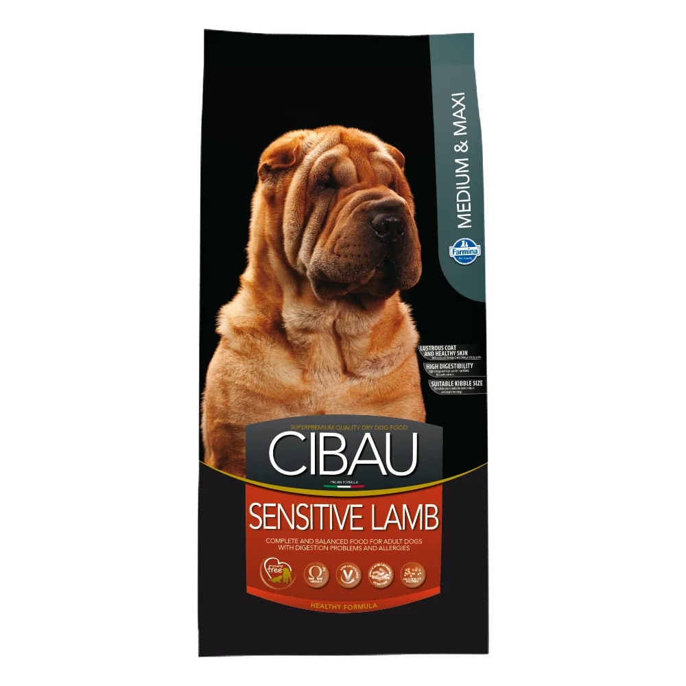 Câini - Hrana Uscata Caini CIBAU Sensitive Medium/Maxi Adult Miel 12kg