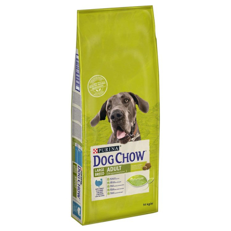 Câini - Hrana Uscata Caini DOG CHOW Adult Large Breed Curcan 14kg