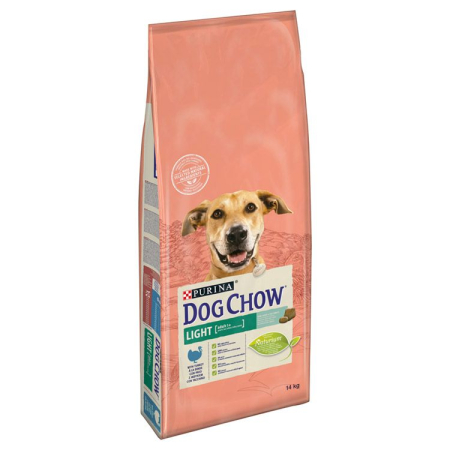 Câini - Hrana Uscata Caini DOG CHOW Adult Light Curcan 14kg