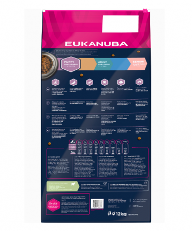 Hrana uscata Caini EUKANUBA Puppy Small & Medium Breeds Lamb & Rice 12kg – DELISTAT [2]