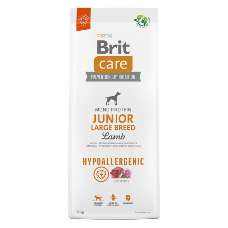 Câini - Hrana Uscata Caini BRIT CARE Hypoallergenic Junior Large Breed 12kg