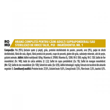 Hrana Uscata Caini PRO PLAN Adult Light Original Pui si Orez 14kg [3]