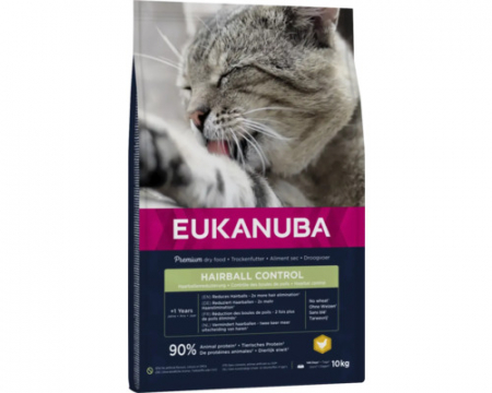 Hrana uscata Pisici EUKANUBA Adult Hairball Control Chicken 10kg – DELISTAT [0]