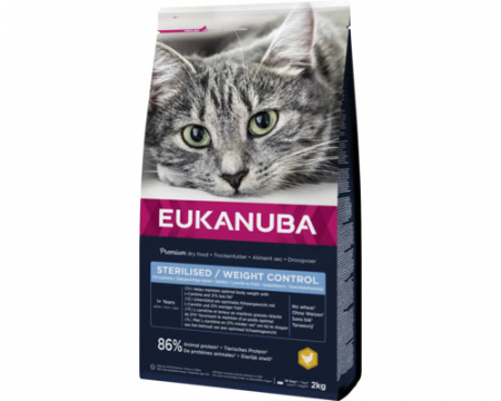 Hrana uscata Pisici EUKANUBA Adult Weight Control Chicken 2kg – DELISTAT [0]
