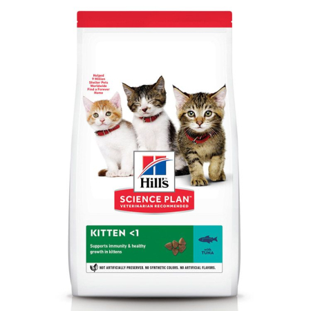 Pisici - Hrana Uscata Pisici HILL'S SP Feline Kitten Tuna 1.5kg