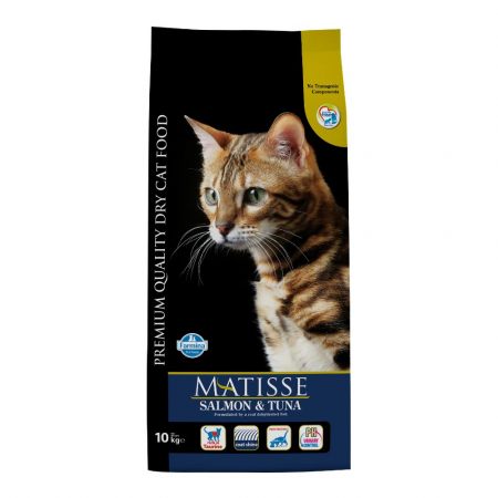 Pisică Adult - Hrana Uscata Pisici MATISSE Somon si Ton 10kg